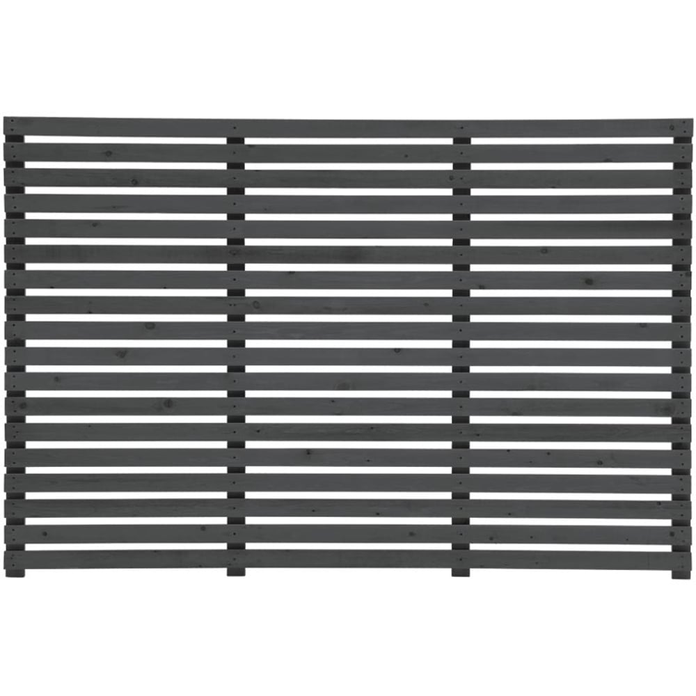Living and Home 6 x 4ft Wooden Slatted Garden Fence Gate Image 2