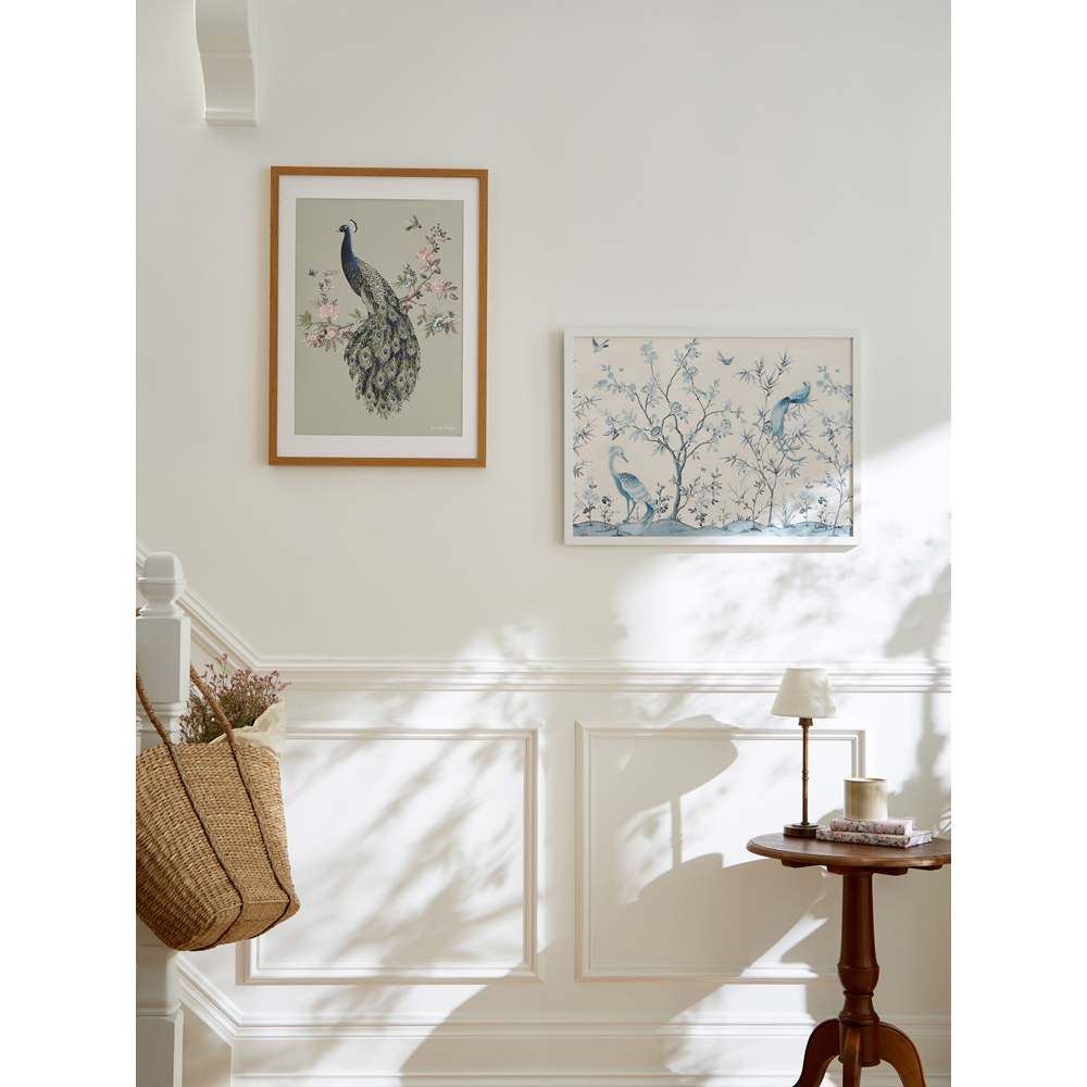 Laura Ashley Belvedere Wooden Frame Wall Art 40 x 50cm Image 2