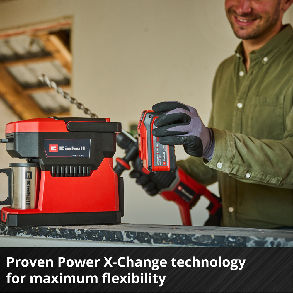 Einhell Power X-Change TE-CF 18 Li-Solo Cordless Coffee Machine Image 3