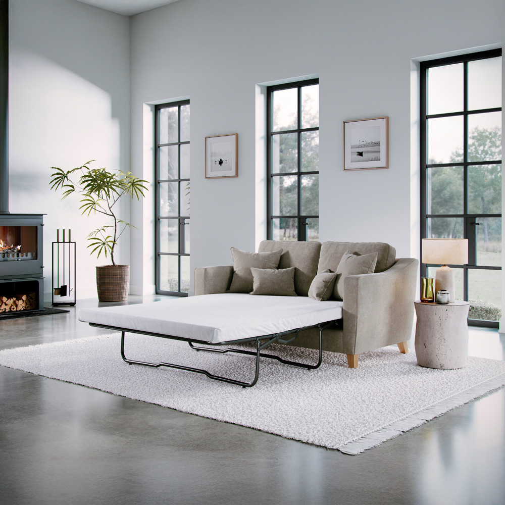 Marlon 2 Seater City Stone Sofa Bed Image 2