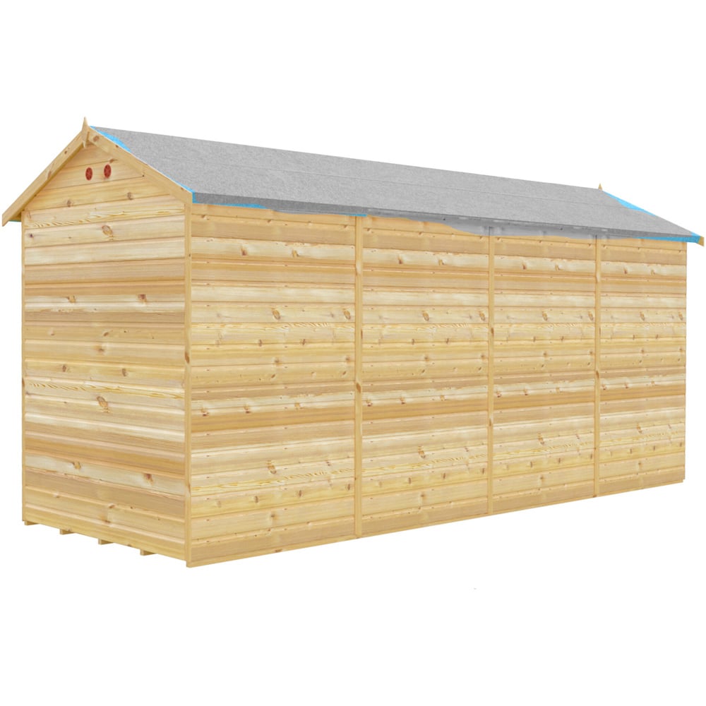 Shire Mayfield 16 x 6ft Double Door Traditional Summerhouse Image 3