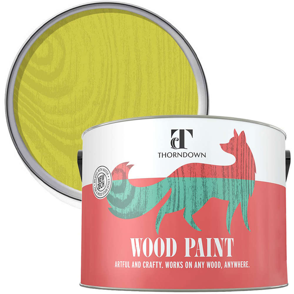 Thorndown Gromwell Green Satin Wood Paint 2.5L Image 1