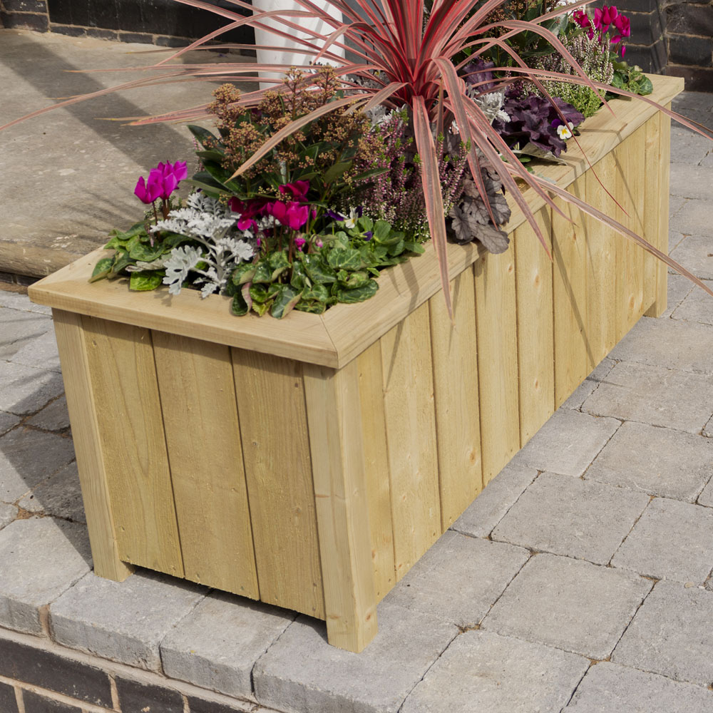 Rowlinson Heritage Rectangular Planter 100cm Image 3