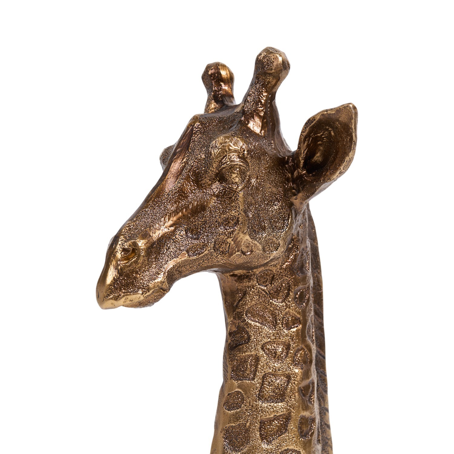 Gold Giraffe Ornament Gold Image 4