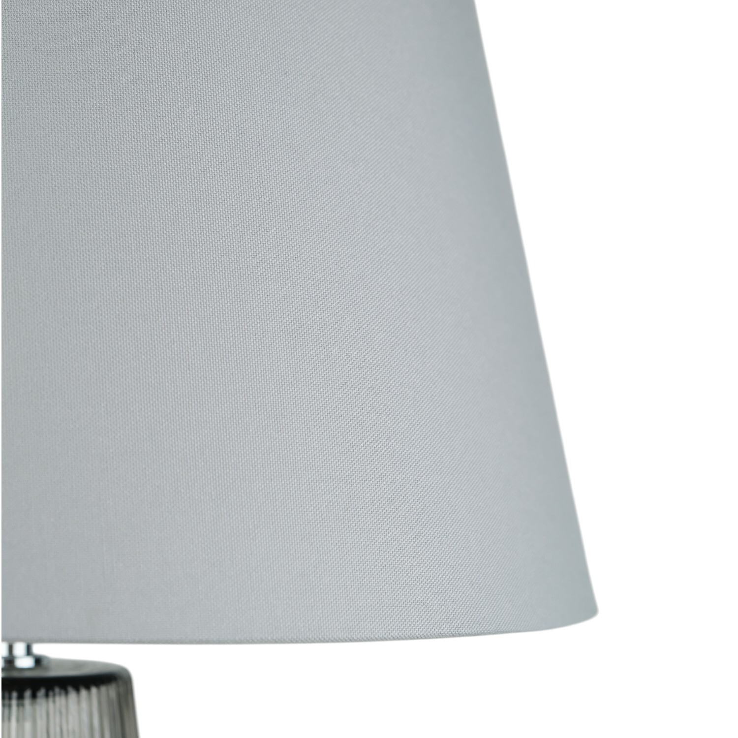 Dallary Glass Table Lamp Grey Image 3