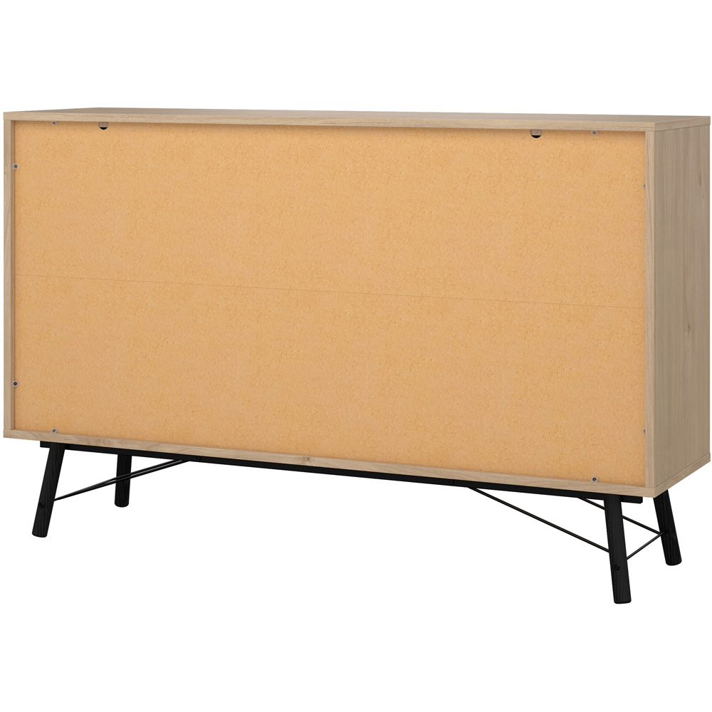 Florence Ry 6 Drawer Jackson Hickory Oak Chest of Drawers Image 5