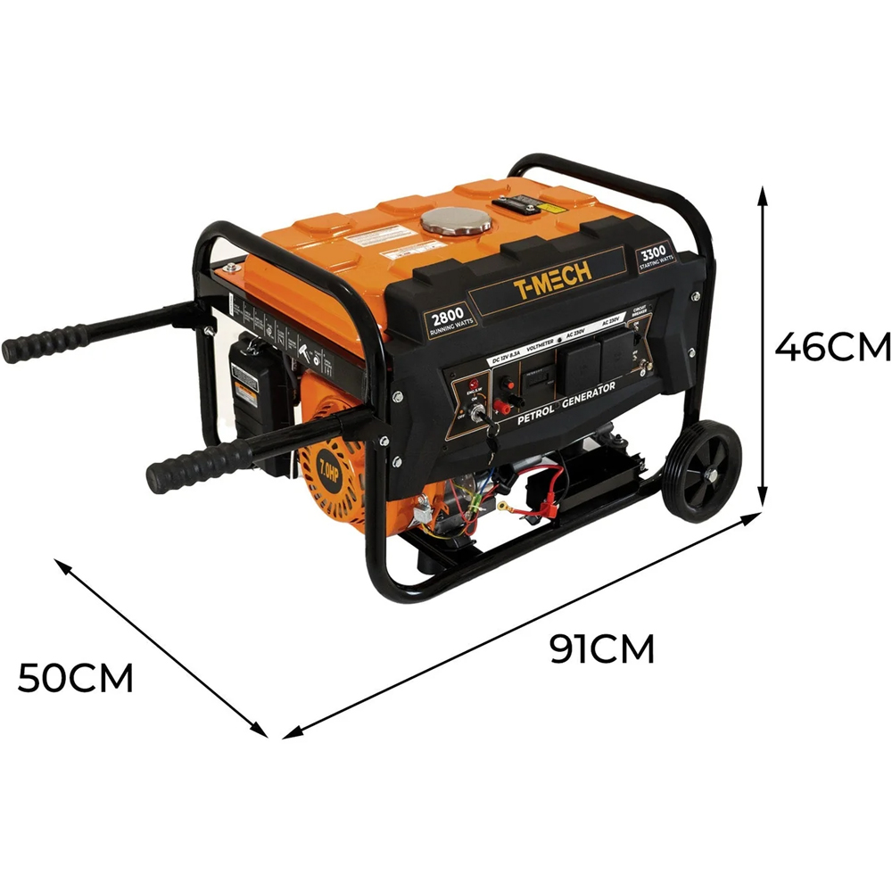 MonsterShop T-Mech Portable Petrol Generator Image 5