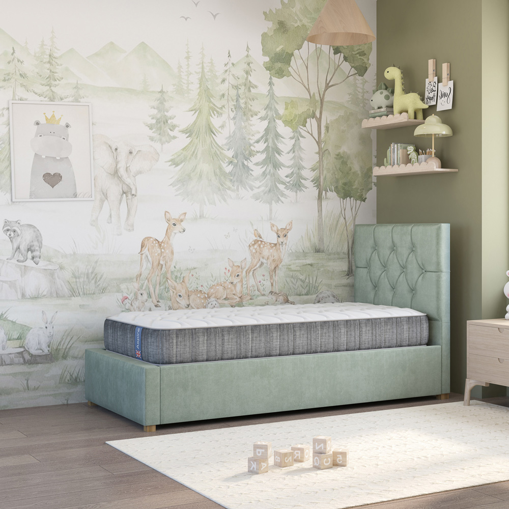 Aspire Kids and Teenagers Double Pocket Sprung Memory Support Mattress Image 3