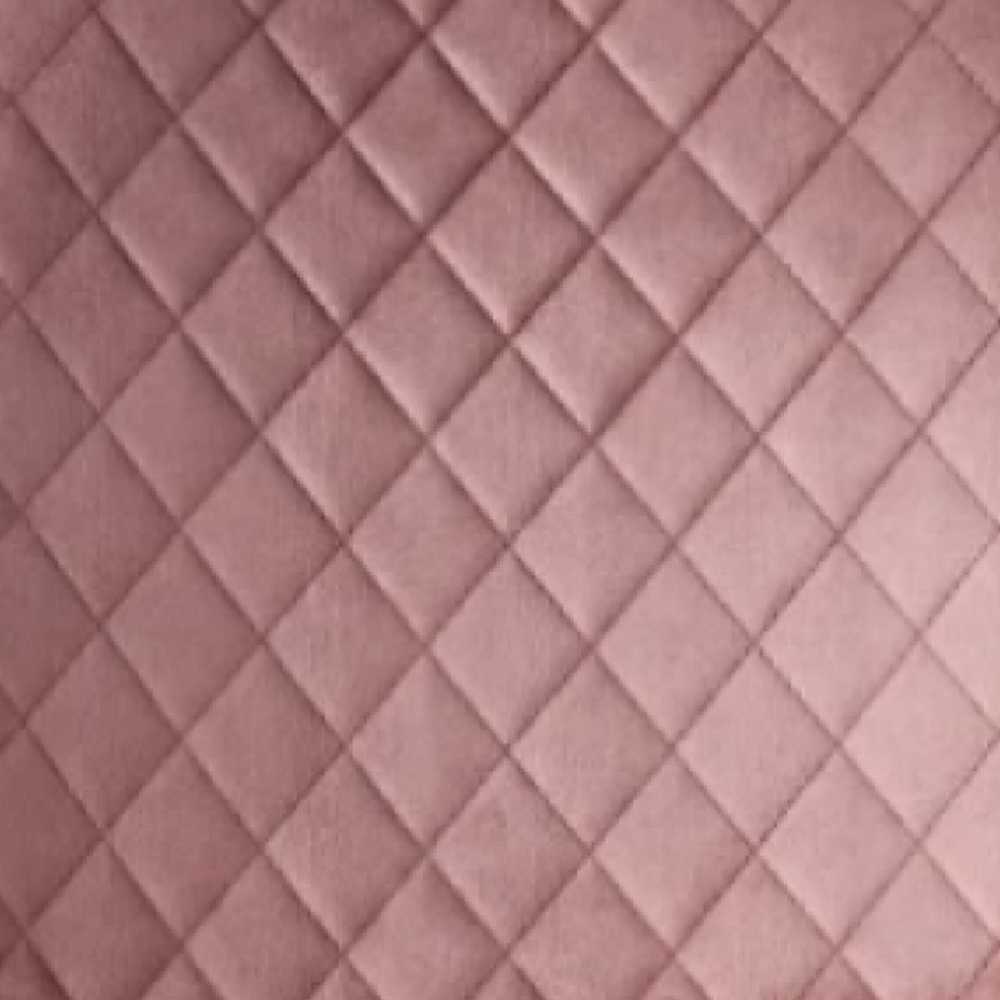 Lexi Set of 2 Pink Velvet Fabric Dining Chairs Image 6