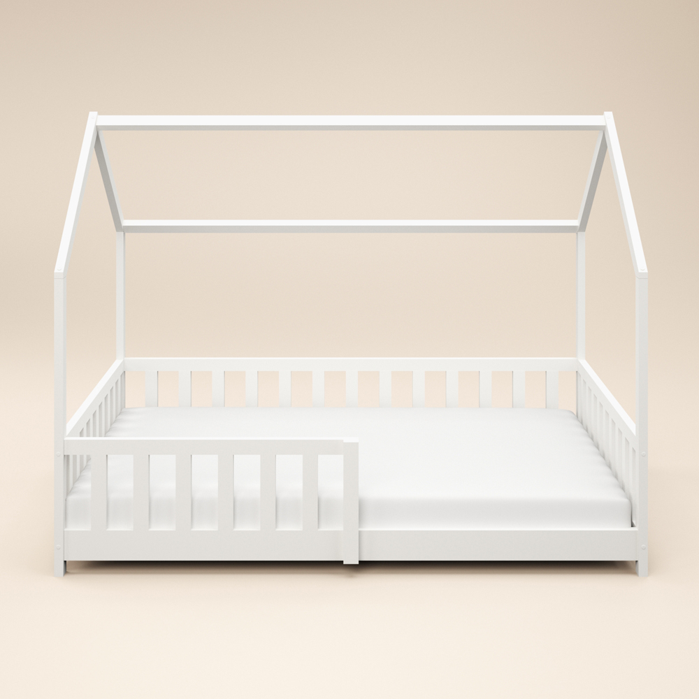 Flair Explorer Small Double White Playhouse Bed Image 3