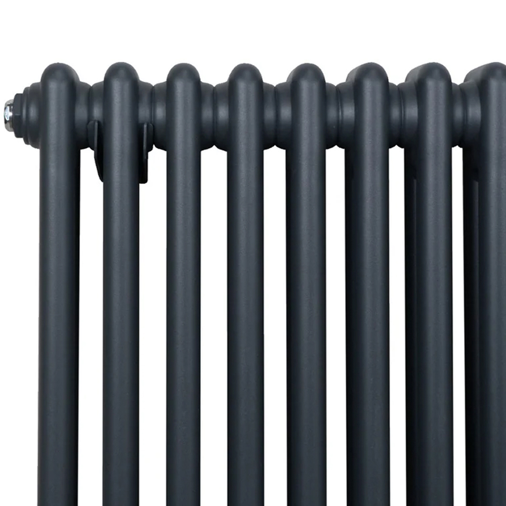 Monster Shop 5582 BTU Anthracite Grey Traditional 2 Column Radiator 1500 x 562mm Image 4