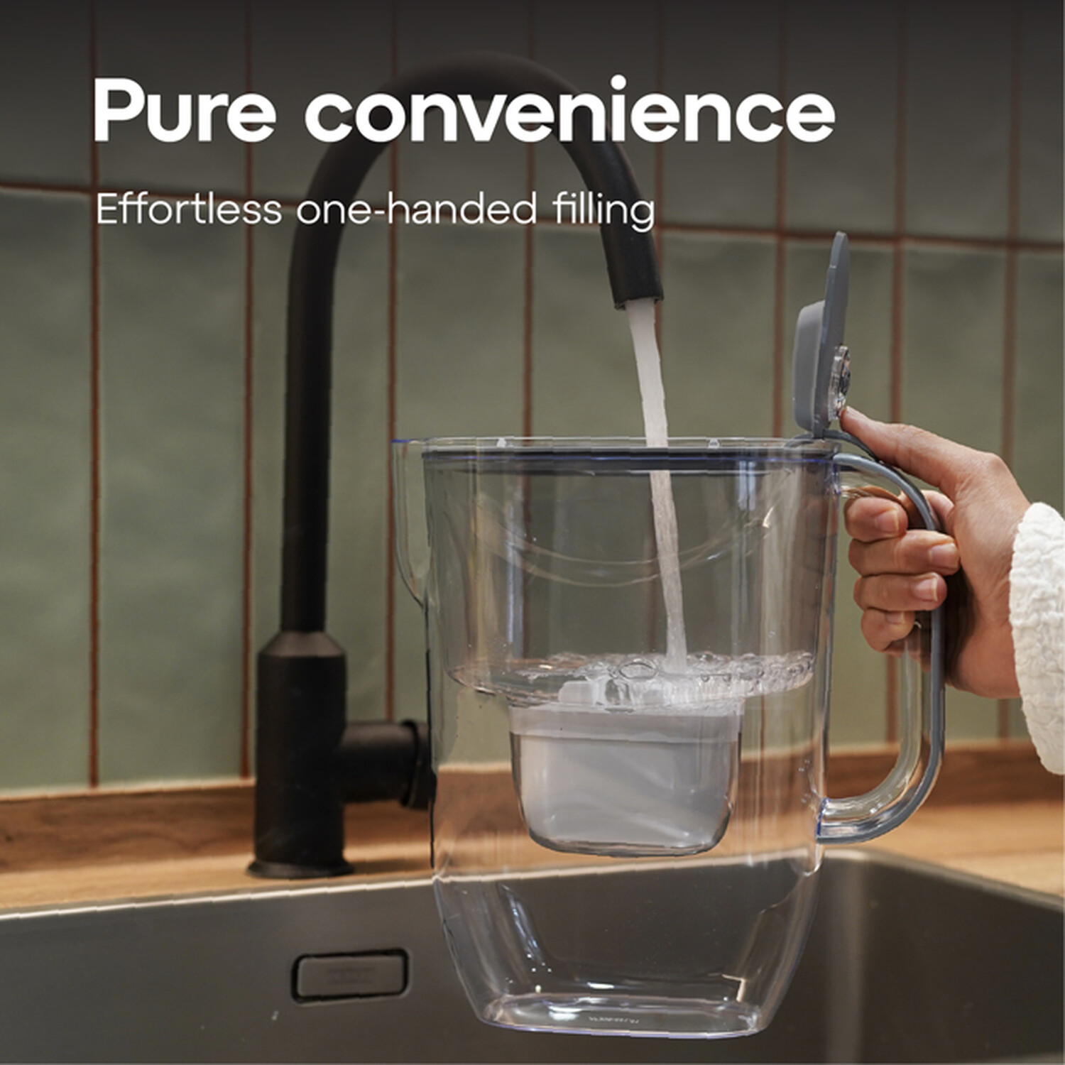 Aquaphor Fresh Filter Jug with Filter Grey Image 6