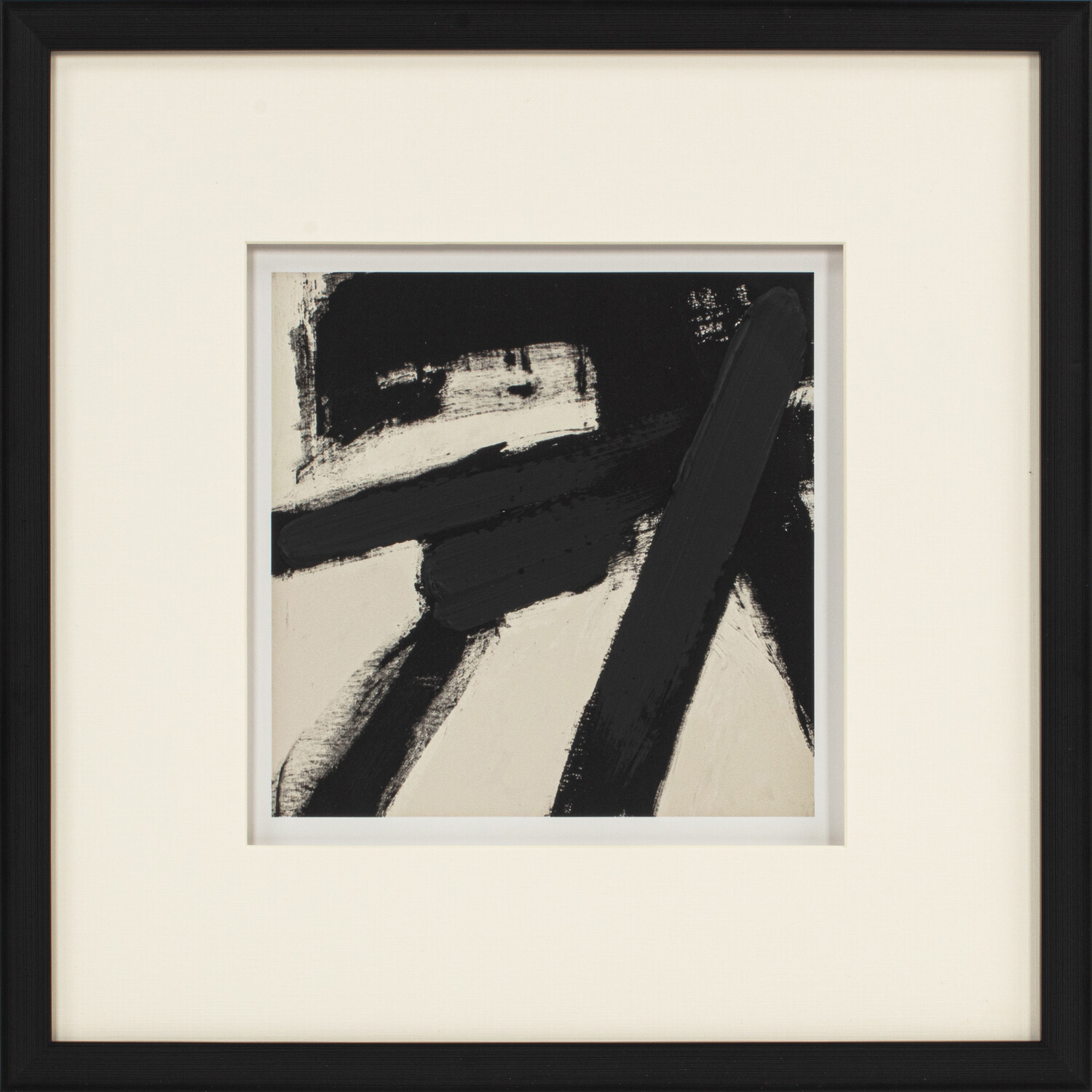 Set of 3 Zen Framed Art Black Image 4