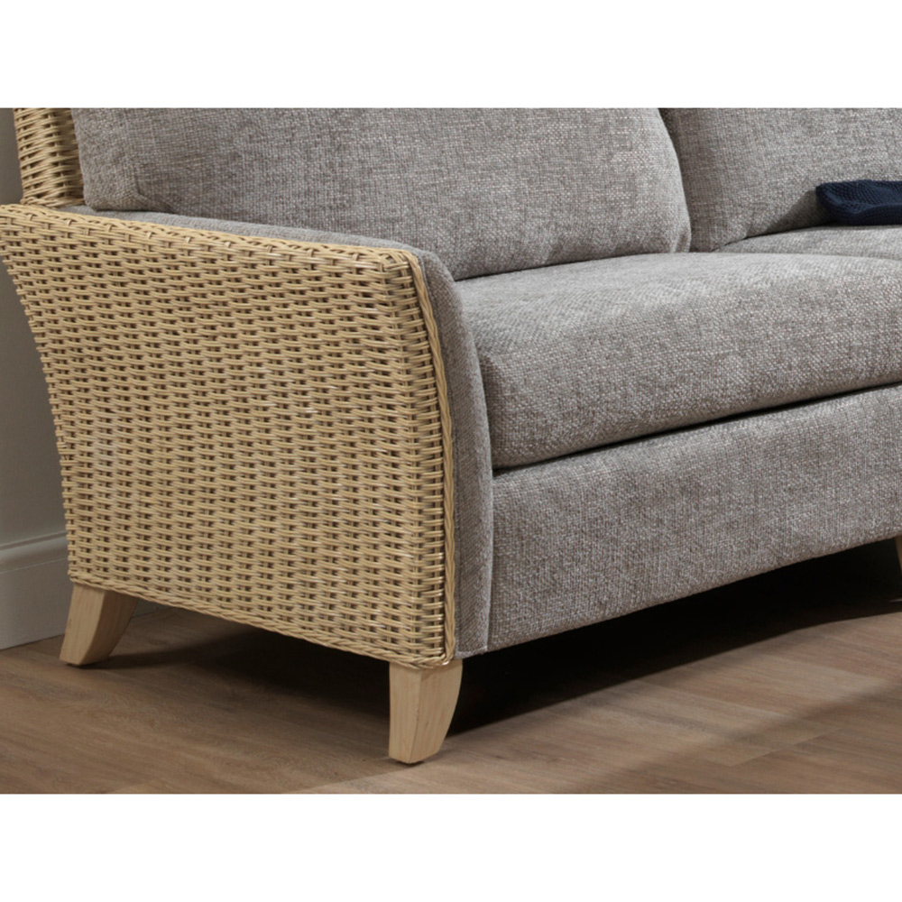 Desser Arlington 5 Seater Grey Fabric Sofa Set Image 5