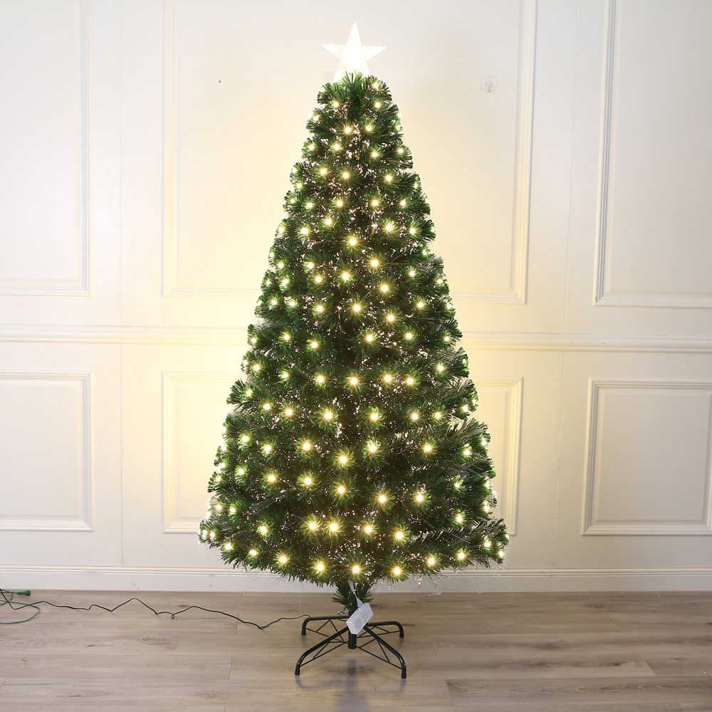 6ft Wireless Musical Fibre Optic Christmas Tree Image 4