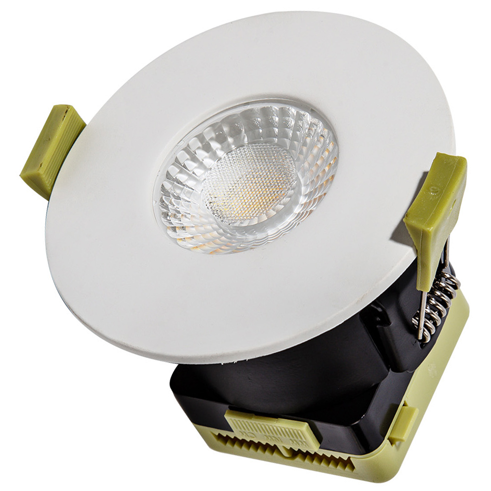 Trendi Switch Ice White Recessed Dimmable CCT LED Fire Rated Downlight Image 1