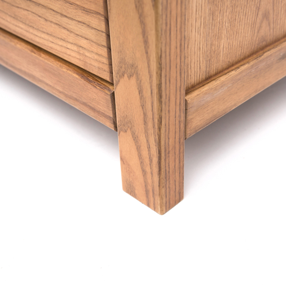 Cabinet Bits Trivento 5 Drawer Brown Chrome Knob Chest of Drawers Image 8