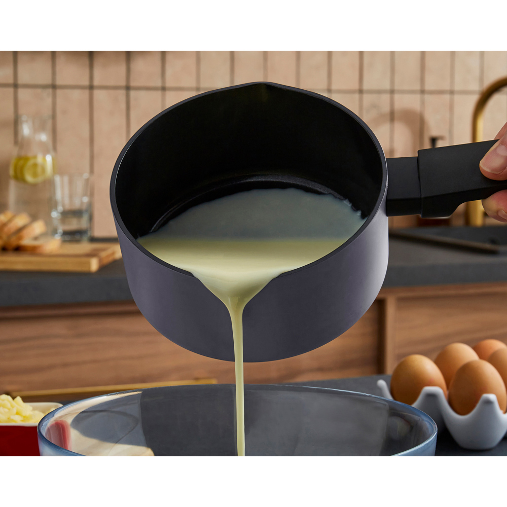 Morphy Richards 14cm Grey Recycled Aluminium Milk Pan Image 5