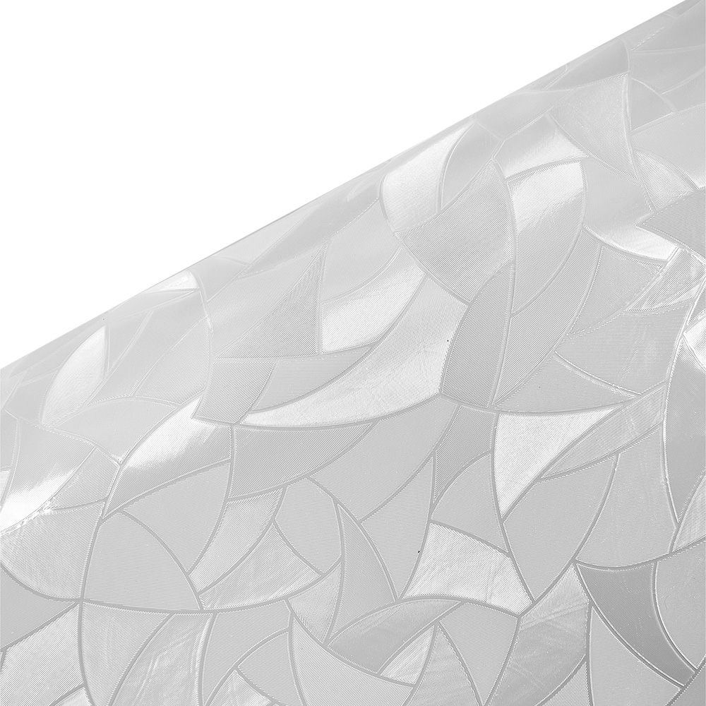 Living and Home Crescent 3D PVC Self Adhesive Privacy Glass Window Film 200 x 61cm Image 3