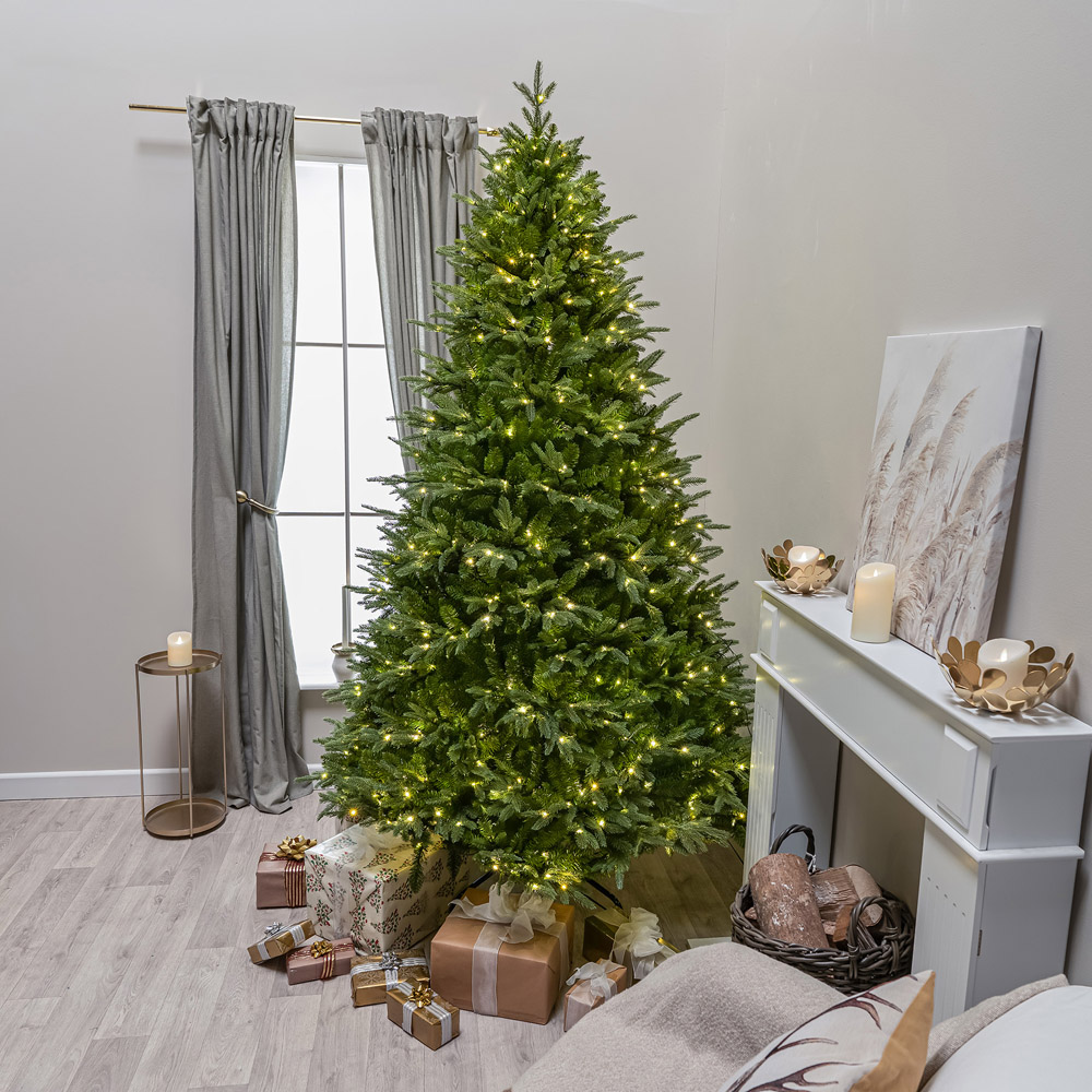 The Christmas Centre Pre-Lit Blenheim Fir Artificial Xmas Tree 6.5ft Image 8
