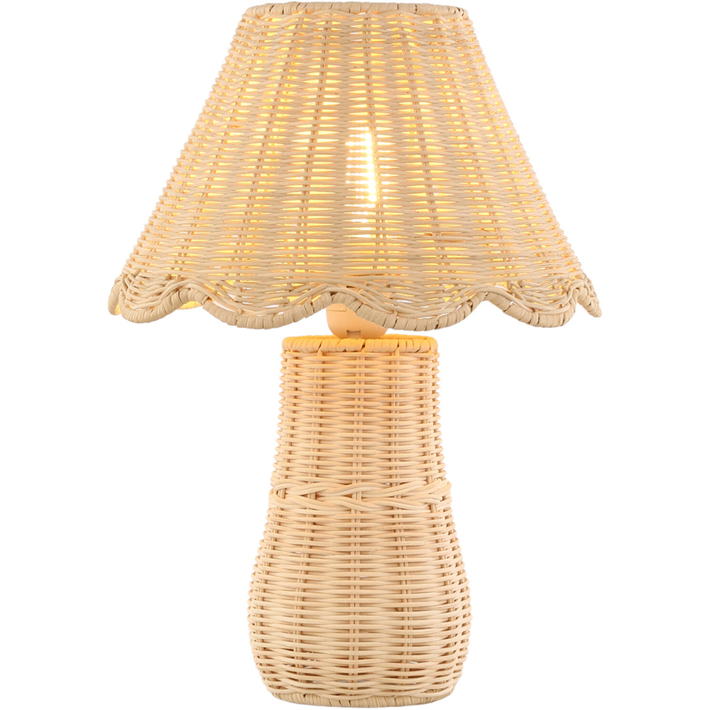 Isla Rattan Table Lamp Natural Image 3