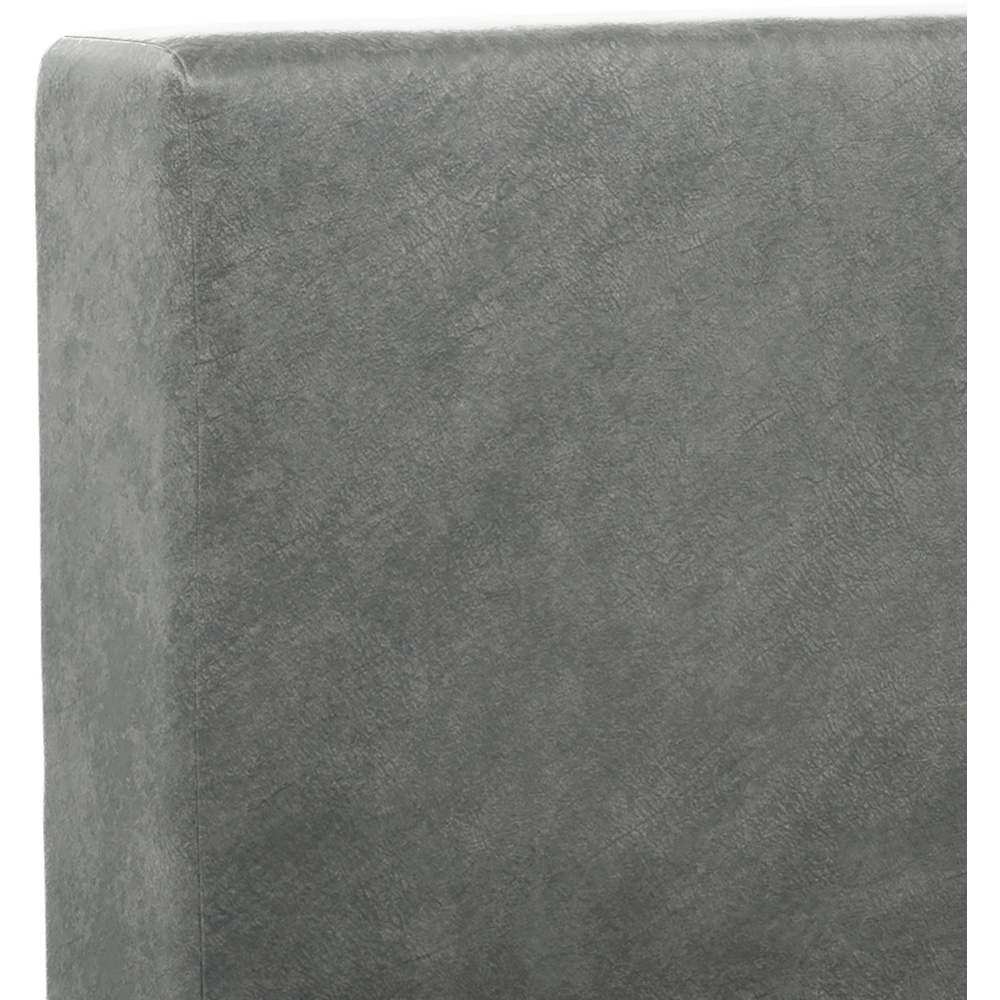 LPD Home Soho Dapple Grey King Size Velvet Bed Image 5