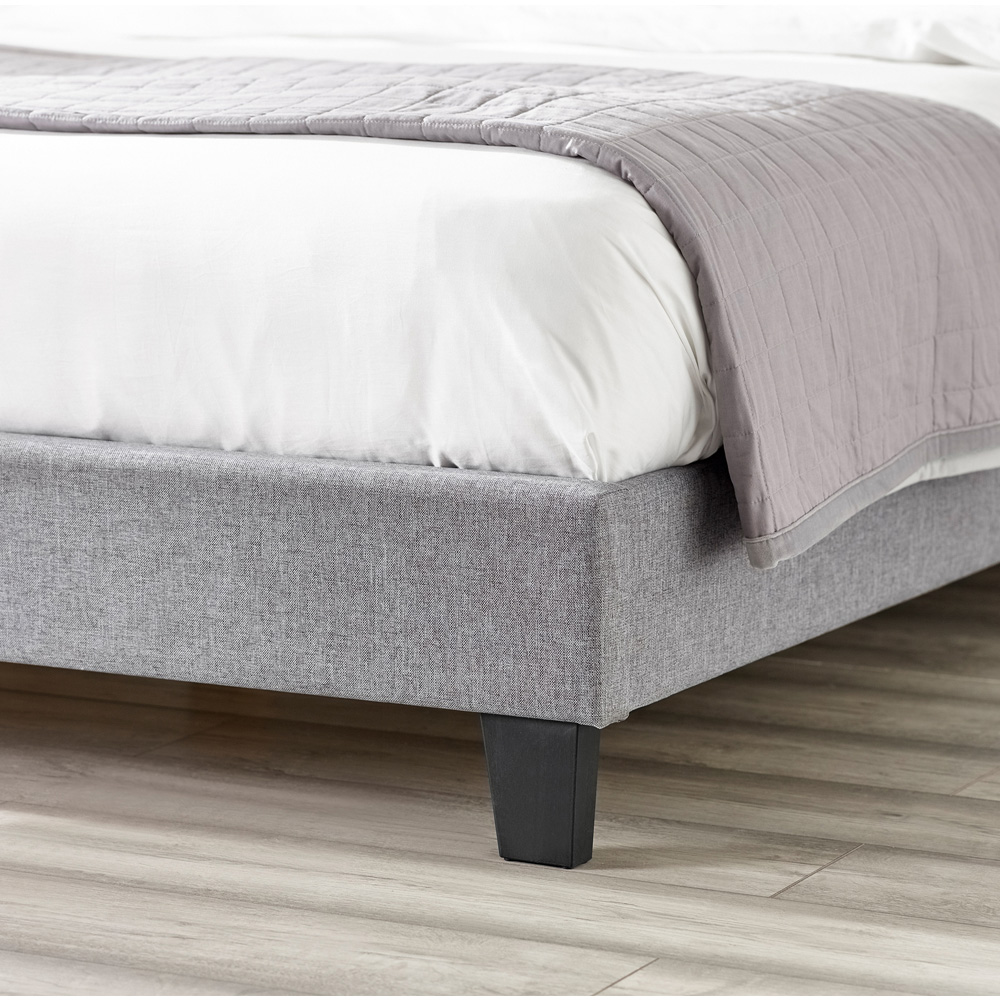 Julian Bowen Merida Double Grey Ottoman Bed Image 7