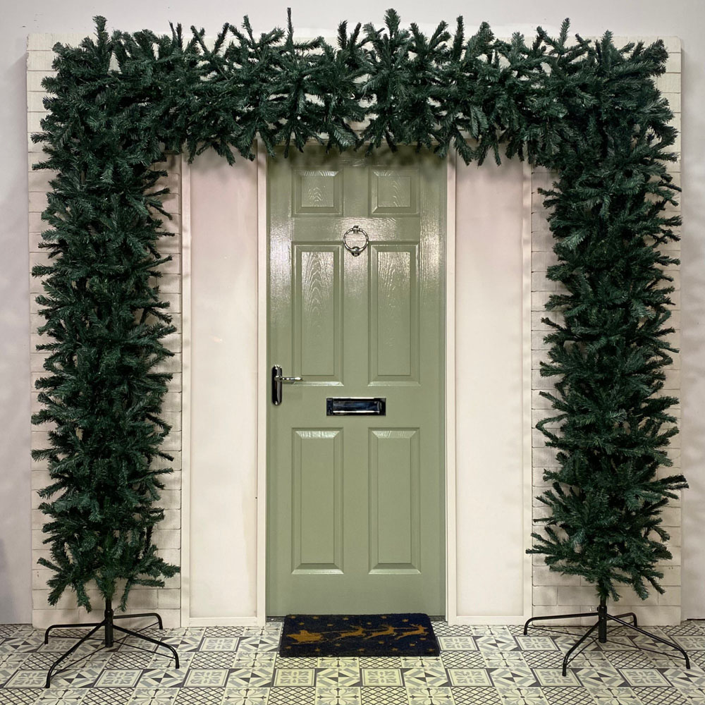 Samuel Alexander Green Christmas Tree Arch 8ft Image 2