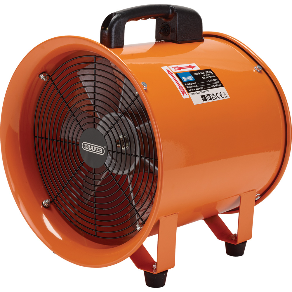 Draper Orange Air Mover Ventilator 12 inch Image 5