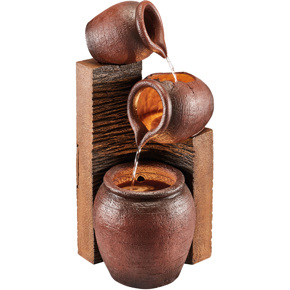 Garden Gear Serenity Tipping Pots Water Feature Image 1