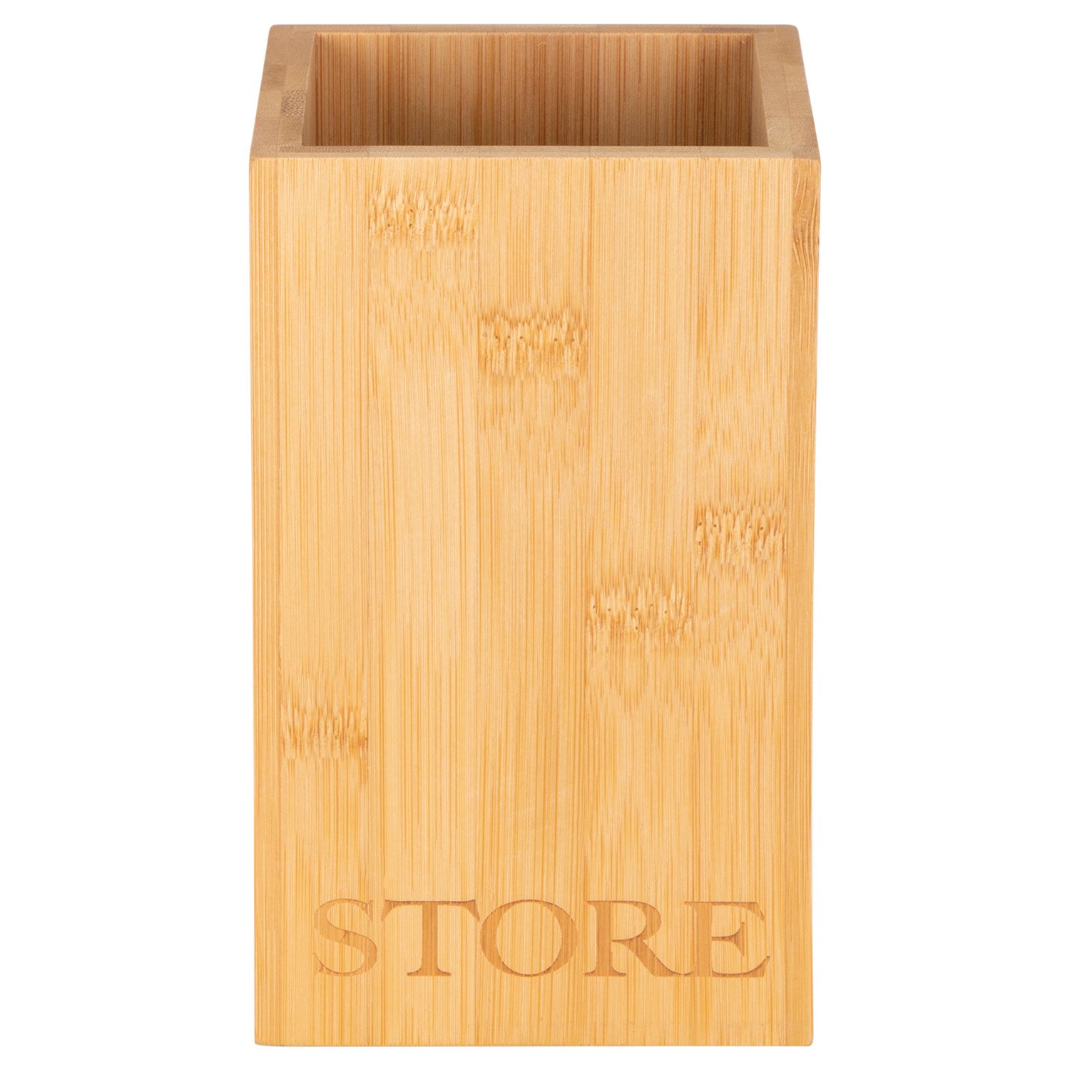 Store Bamboo Utensil Holder Image 2