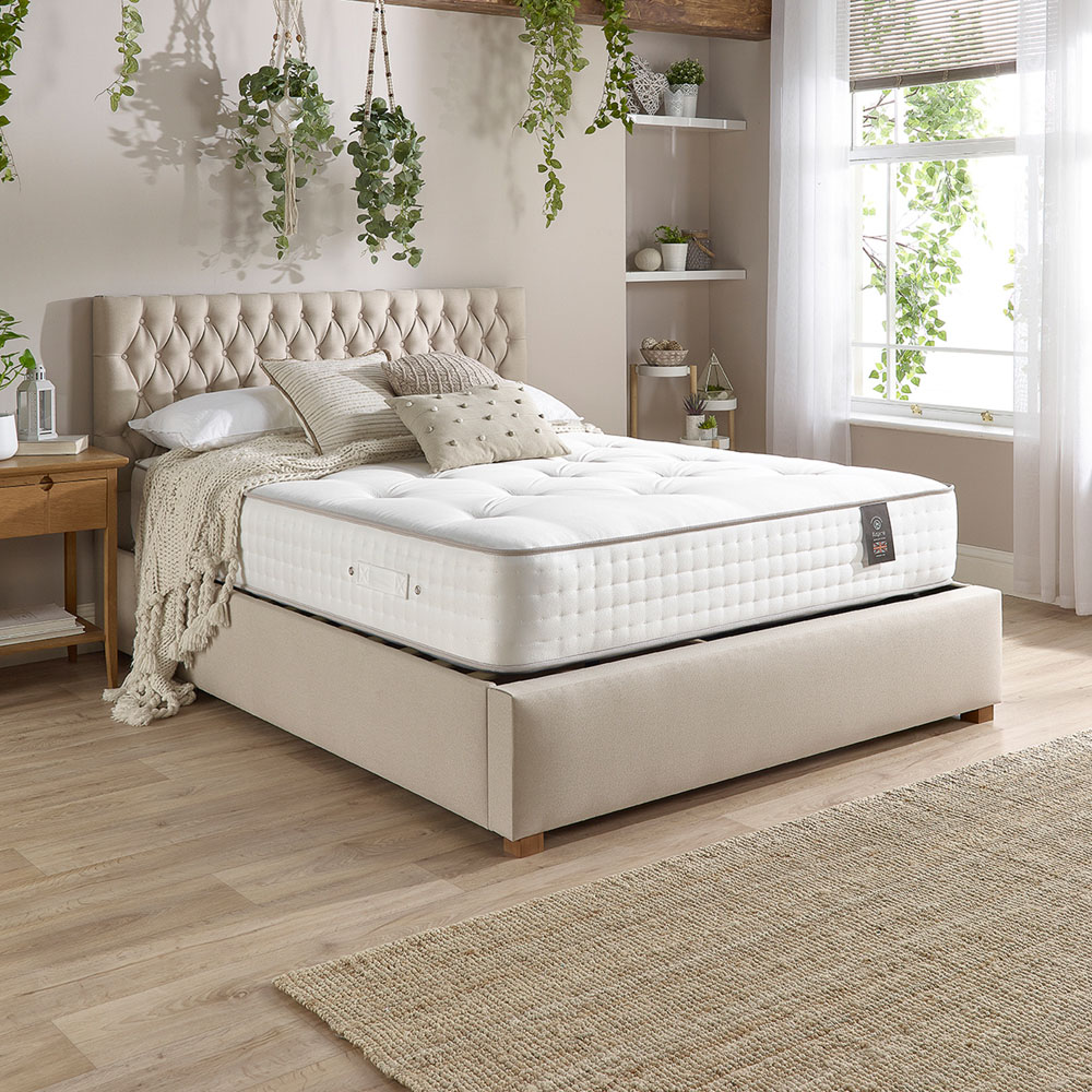 Aspire Small Single Natural Dual Sided Pocket Mattress Image 5