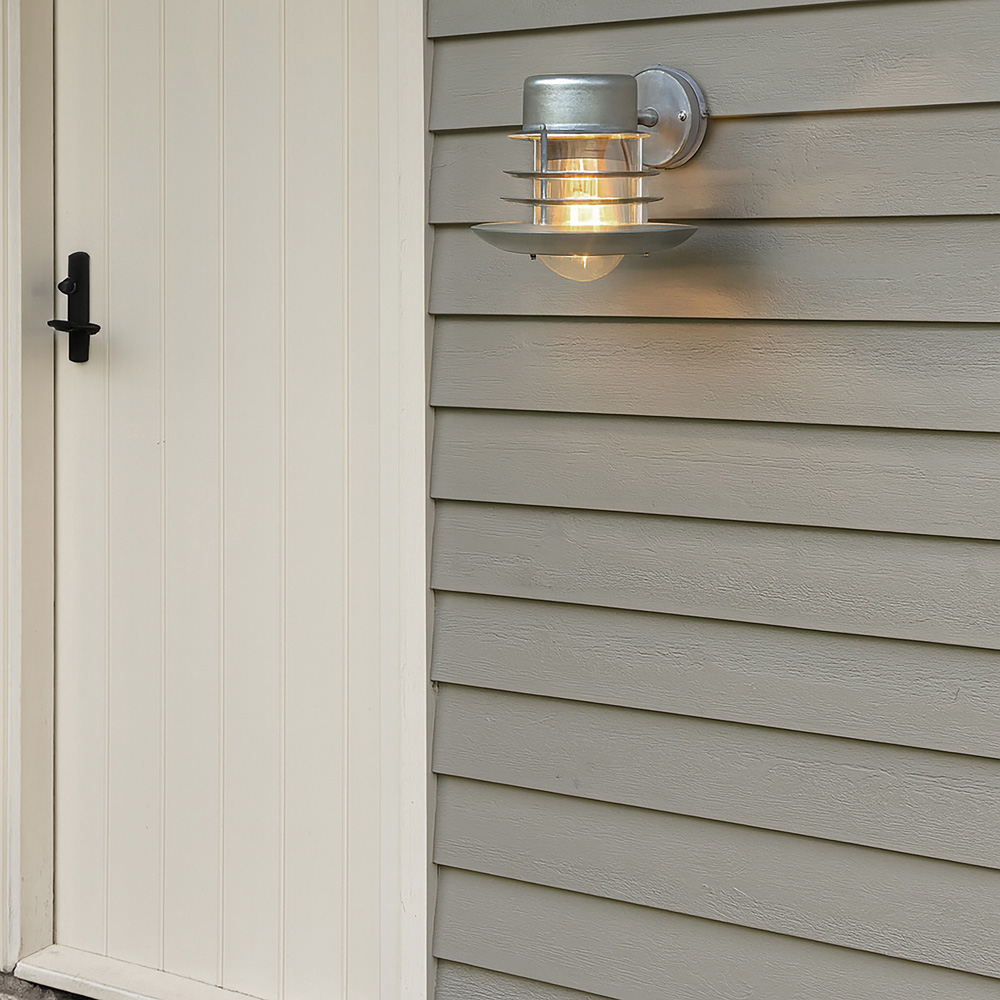 Lighting Collection IP44 Northport Outdoor Wall Light Image 2