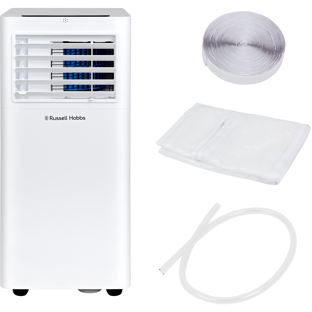 Russell Hobbs 3-in-1 White Portable Smart Air Conditioner Dehumidifier and Air Cooler with Remote Image 4