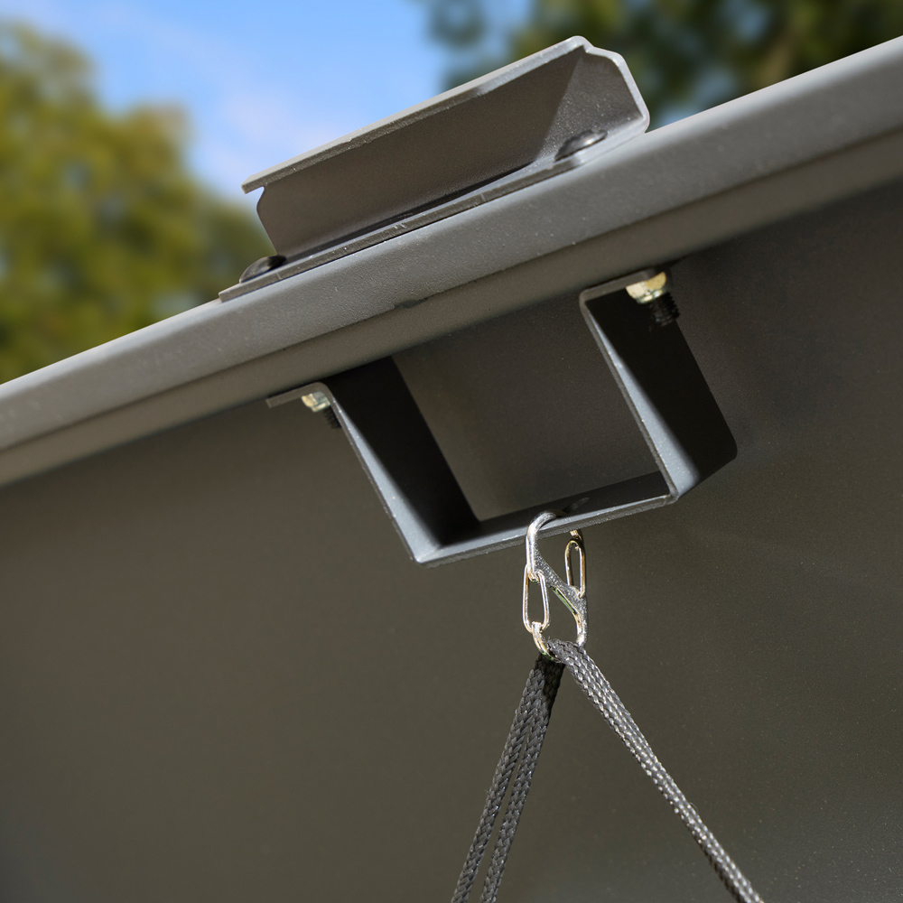 Rowlinson Chelsea Oak Wheelie Bin Store Image 9