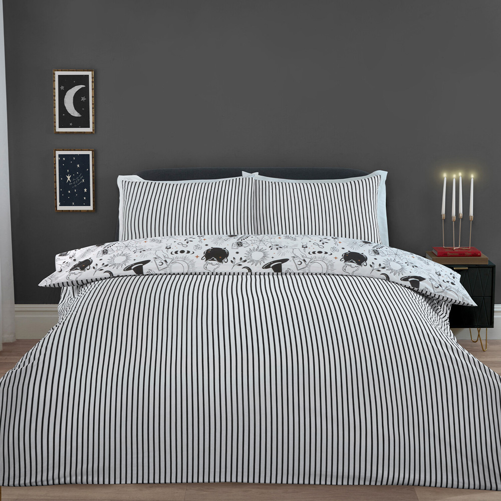 Spellbound Design Duvet Set Monochrome Double Image 2