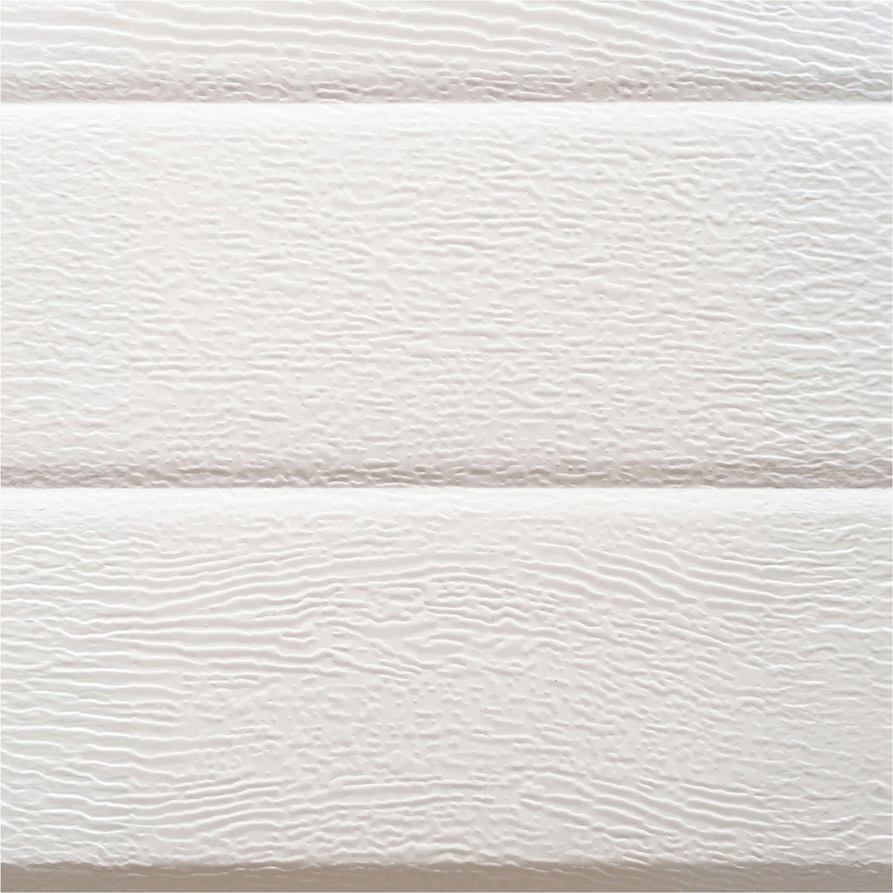 Endurofence White Woodgrain 1830 x 1830mm Multi Rib Maintenance Free Fence Panel  Image 2