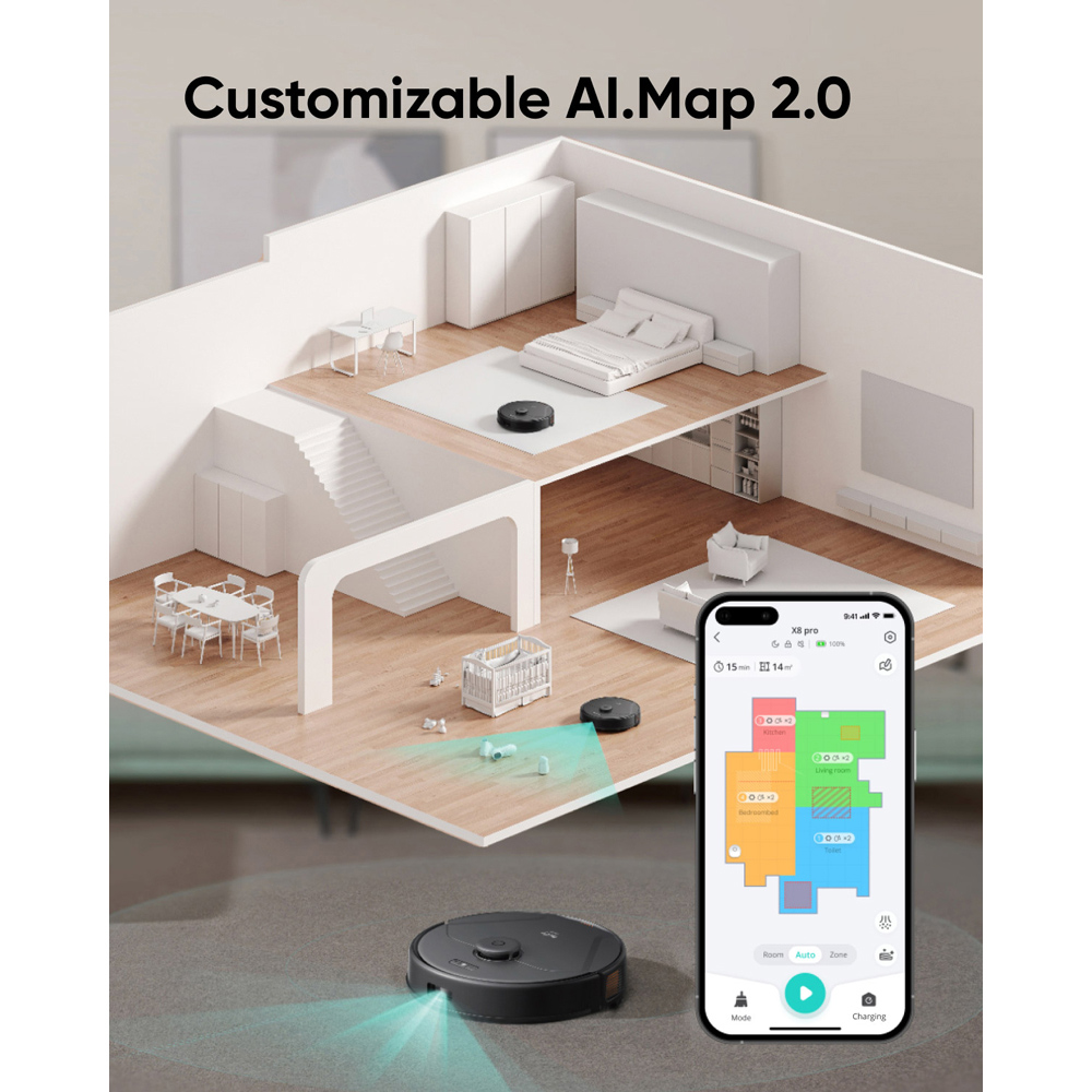 eufy Clean X8 Pro Robotic Vacuum Cleaner Image 6
