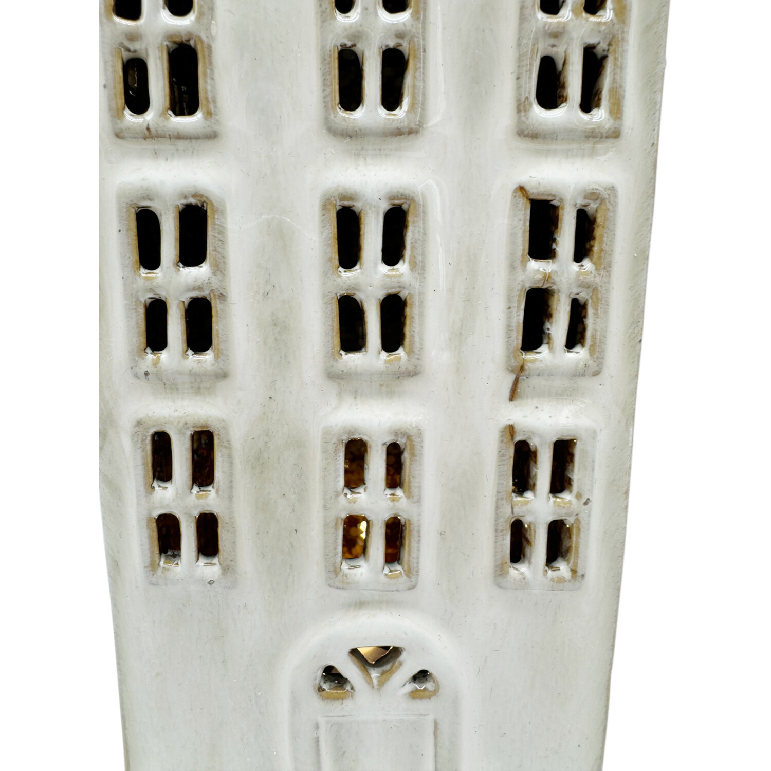 Reactive Glaze LED House Beige Image 2