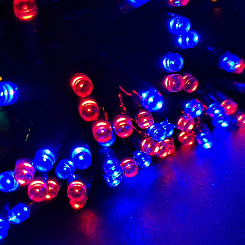 Premier TimeLights 1000 Multicolour LED Multi-Function Green Cable String Light 100m Image 5