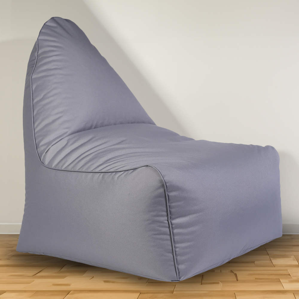 Kaikoo Grey Ayra Bean Bag Chair Image 1