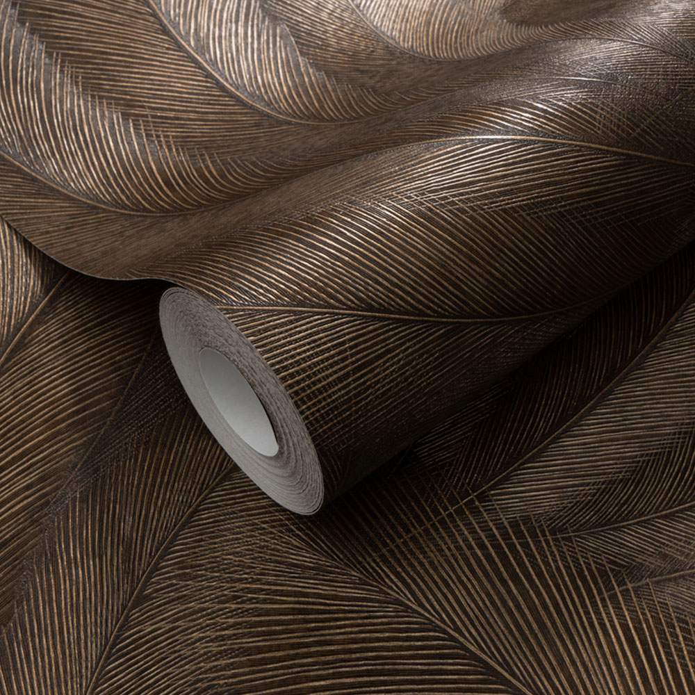 Erismann Elysium Plume Bronze Wallpaper Image 2
