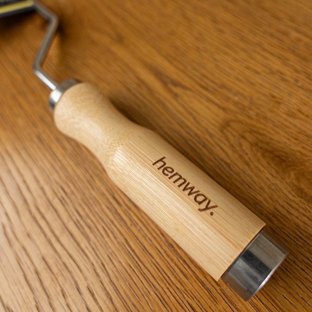 Hemway Tools Premium Bamboo Paint Roller Frame 4 inch Image 4