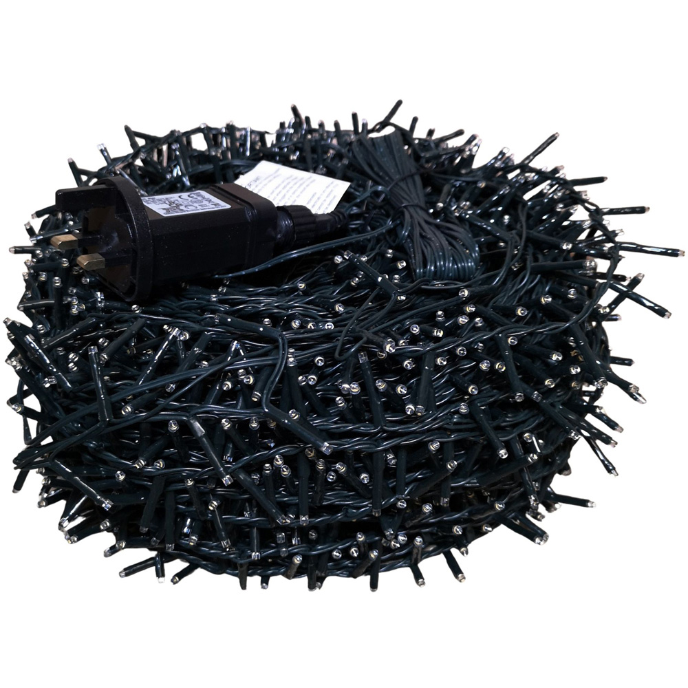 Samuel Alexander 3000 Cool White LED Multi-Function Christmas String Light 75m Image 2