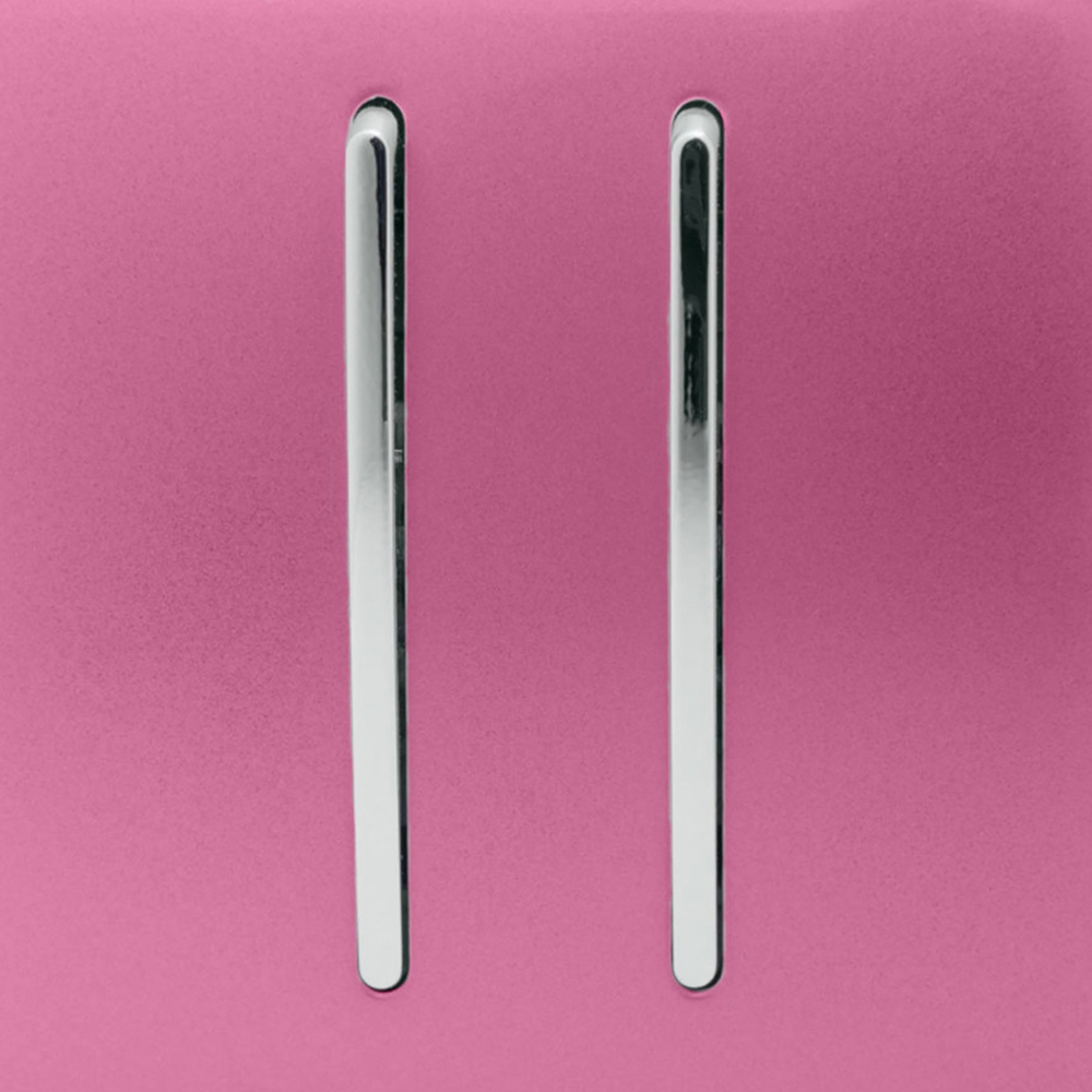 Trendi Switch 2 Gang 1 or 2 Way Candy Pink Rocker Light Switch 2 Pack Image 2