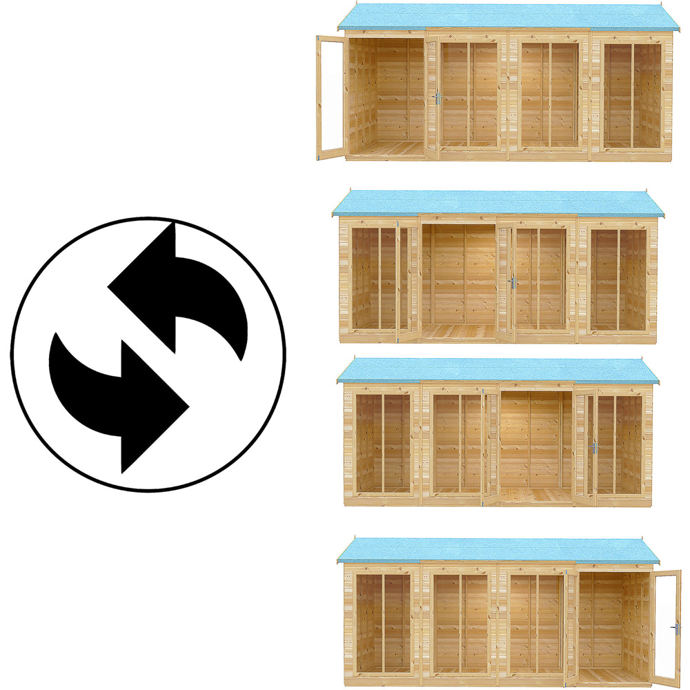 Shire GB Mayfield 16 x 8ft Summerhouse Image 5