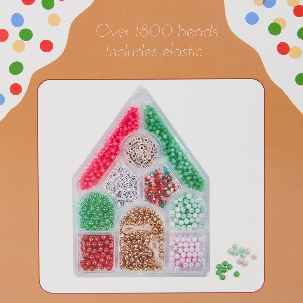 Gingerbread Christmas Bead Kit Image 4