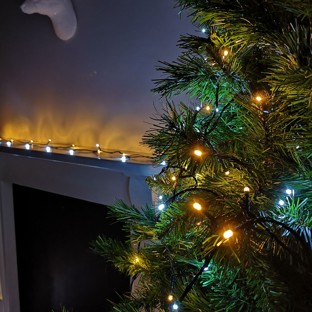 Samuel Alexander SupaBrights 480 Cool and Warm White LED Christmas String Lights 38.3m Image 2