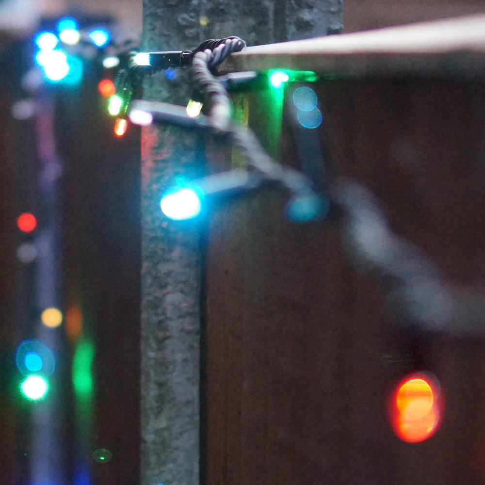 Eagle Connect Multicolour LED Black String Light 65m Image 4