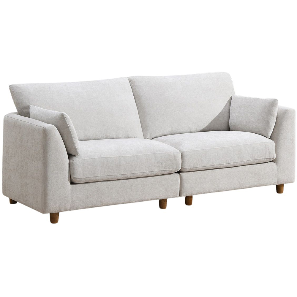 Bushwick 3 Seater Pearl Sofa Image 2